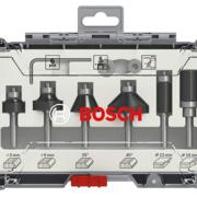 Набор кромочных фрез 6 мм (6шт) BOSCH (Набор фрез 6мм. 6шт.)