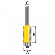 Фреза д/окан.12,7х38,1х8х38х3Т (MAKITA)