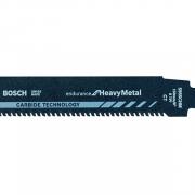 Пилка сабельная по металлу S955CHM (1 шт.) BOSCH (пропил прямой, тонкий, Carbide Technology, разведенные зубья)