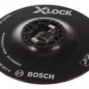 Опорная тарелка 125мм М14  для фибр. листов мягкая X-LOCK BOSCH