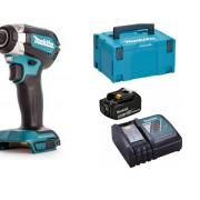 Аккум. шуруповерт MAKITA DTD 153 Z MAKPAC + АКЦИЯ (1 аккумулятор, зарядное) (18.0 В, БЕЗ АККУМУЛЯТОРА, 1 скор., 170 Нм, шурупы до 13 мм)