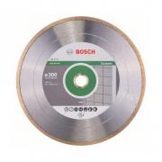 Алмазный круг 300х25.4/30 мм по керамике сплошн. STANDARD FOR CERAMIC BOSCH (сухая/мокрая резка)