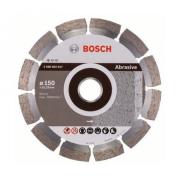 Алмазный круг 150х22 мм по абразив. матер. сегмент. STANDARD FOR ABRASIVE BOSCH (сухая резка)