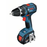 Аккум. дрель-шуруповерт BOSCH GSR 18 V-LI L-BOXX (18.0 В, 2 акк., 1.5 А/ч Li-Ion, 2 скор., 60 Нм, шурупы до 8 мм)