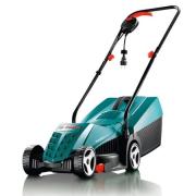 Газонокосилка электрическая BOSCH ROTAK 32 NEW (1200 Вт, шир.32 см, выс. 20-60 мм, пластм. корпус, без мульчир., травосборник 31 л)