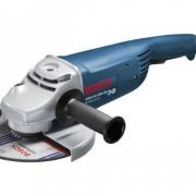 Двуручная углошлифмашина BOSCH GWS 24-230 JН в кор. (2400 Вт, диск 230х22 мм, плавный пуск)