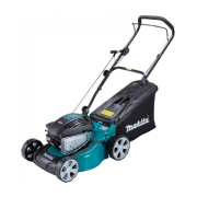 Газонокосилка бензиновая MAKITA PLM 4120 N (2.7 л.с., шир.41 см, выс. 20-75 мм, мульчир. стальн. корпус, травосборник 50 л)