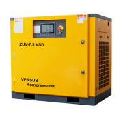 Винтовой компрессор ZUV – 7.5 VSD 8 бар прямой привод IP 54 F VERSUS Kompressoren