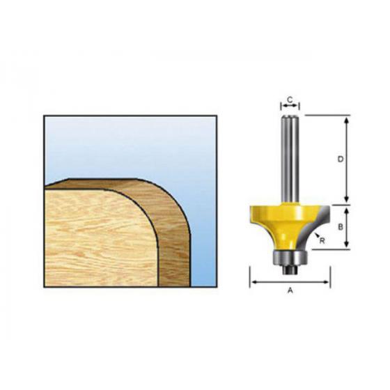 Фреза кром. 20,7х9,5х8х32х2Т (MAKITA)