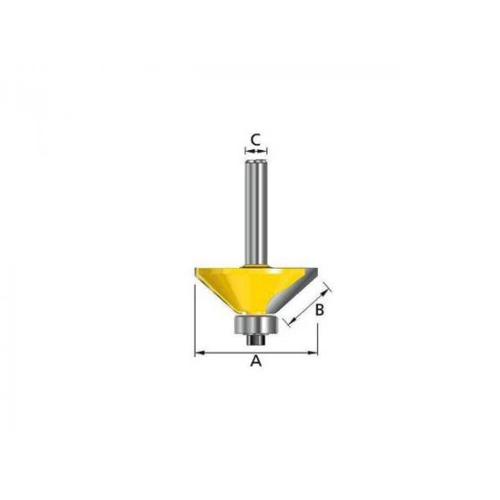 Фреза кром.45°28х13,58х8х32х2Т (MAKITA)