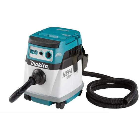 Аккум. пылесос MAKITA DVC 867 LZX 4 (2x18В, 2400 л/мин,110 мбар,8л,сух.,self-cleaning,HEPA,AWS)