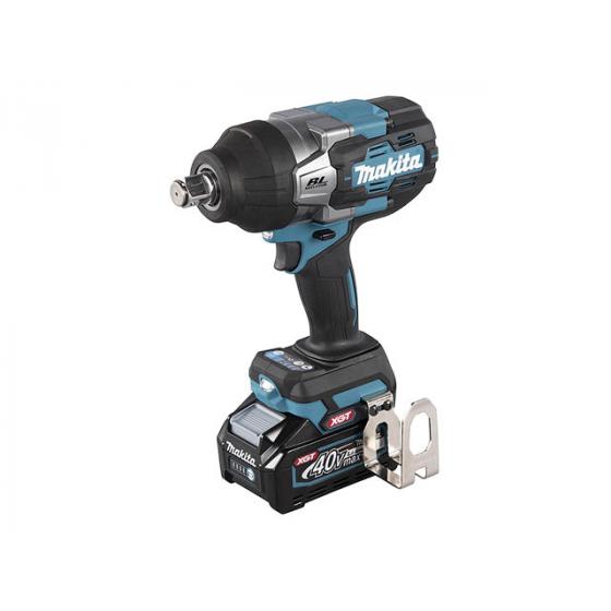 Аккум. ударный гайковерт MAKITA TW 001 GM 201 MAKPAC (40.0 В, 2 акк., 4.0 А/ч Li-Ion, посадочн. квадрат 3/4 ", 1800 Нм, вес 3.9 кг)