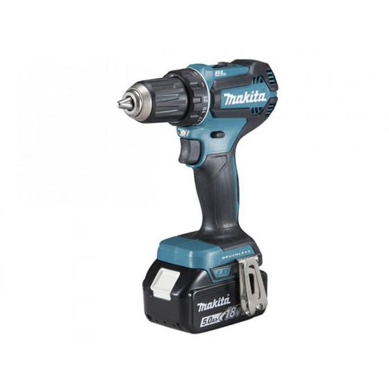 Аккум. дрель-шуруповерт MAKITA DDF 485 RF3J MAKPAC (18.0 В, 3 акк., 3.0 А/ч Li-Ion, 2 скор., 50 Нм, шурупы до 10 мм)