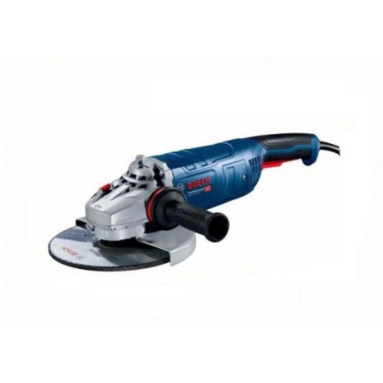 Двуручная углошлифмашина BOSCH GWS 24-230 P в кор. (2400 Вт, диск 230х22 мм, вибро, без регул. об.)