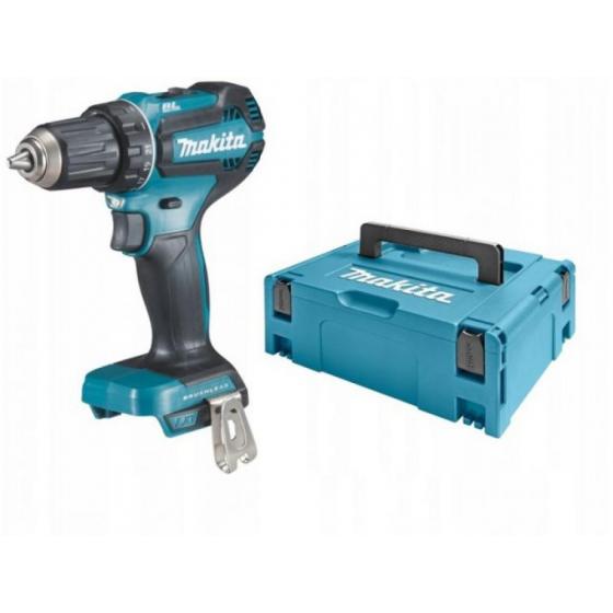 Аккум. дрель-шуруповерт MAKITA DDF 485 Z + MAKPAC (18.0 В, БЕЗ АККУМУЛЯТОРА, 2 скор., 50 Нм, шурупы до 10 мм)