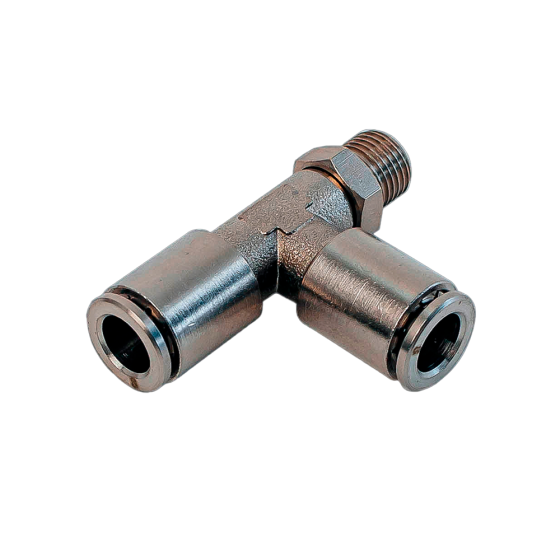 Фитинг-тройник латунный NBPT NPDT 06-M14*1.5 (нар. резьба M14*1.5)