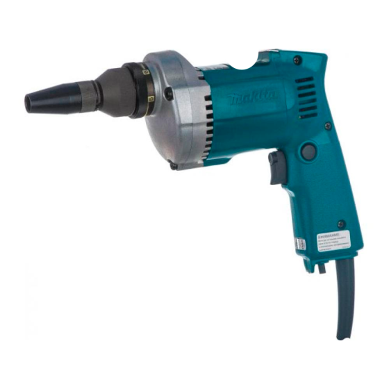 Шуруповерт MAKITA 6805 BV в чем. (510 Вт, патрон внутр. шестигр. 1/4", 26 Нм, шурупы до 6 мм)