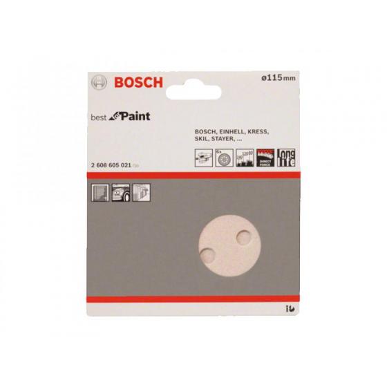 Набор из 6 шлифлистов 115мм К60/120/240 д/краски (BOSCH)