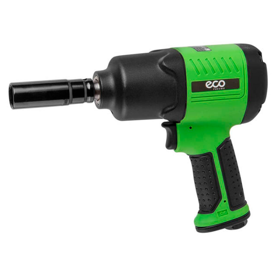 Пневмогайковерт 1/2" ECO AIW-980S (950/1200 Нм (закр./откр.); 3 ступени крут.мом.; twin hammer; 7500 об/мин; композитн. корпус)