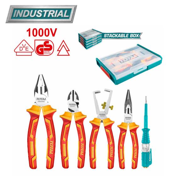 Набор инструментов диэлектрических TOTAL THKTV02P051 (5 шт)