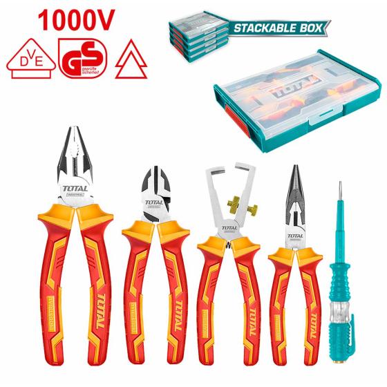 Набор инструментов диэлектрических TOTAL THKTV02P051 (5 шт)